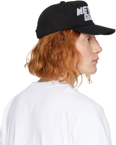 Kapa We11done We11done Square Logo Washed Cap Črna | WD-AH3-22-416-U-BK, 2