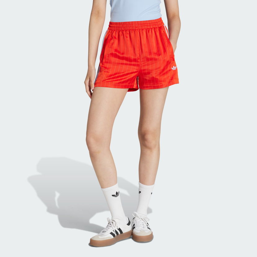 Kratke hlače adidas Originals adidas Originals Satin Shorts Rdeča | KD2286