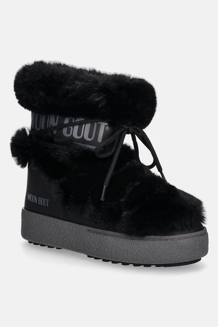 Superge in čevlji Moon Boot LTRACK Faux Fur WP Boots Črna | 80D2450130.N001