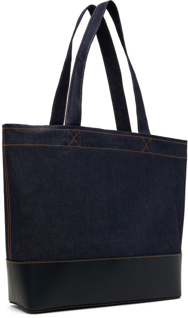 Tote bag A.P.C. A.P.C. Axel E/W Denim Tote Modra | CODDP-M61917, 4