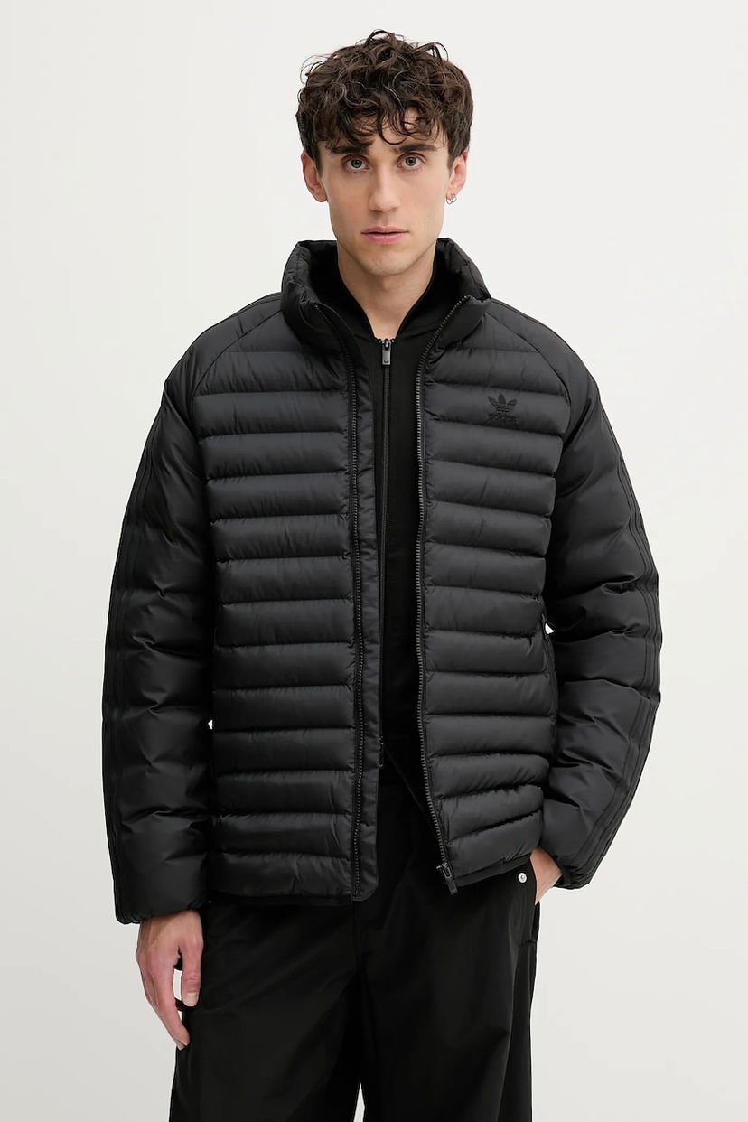 Puhovka adidas Originals adidas Originals Padded Coll Winter Jacket Črna | JW5844