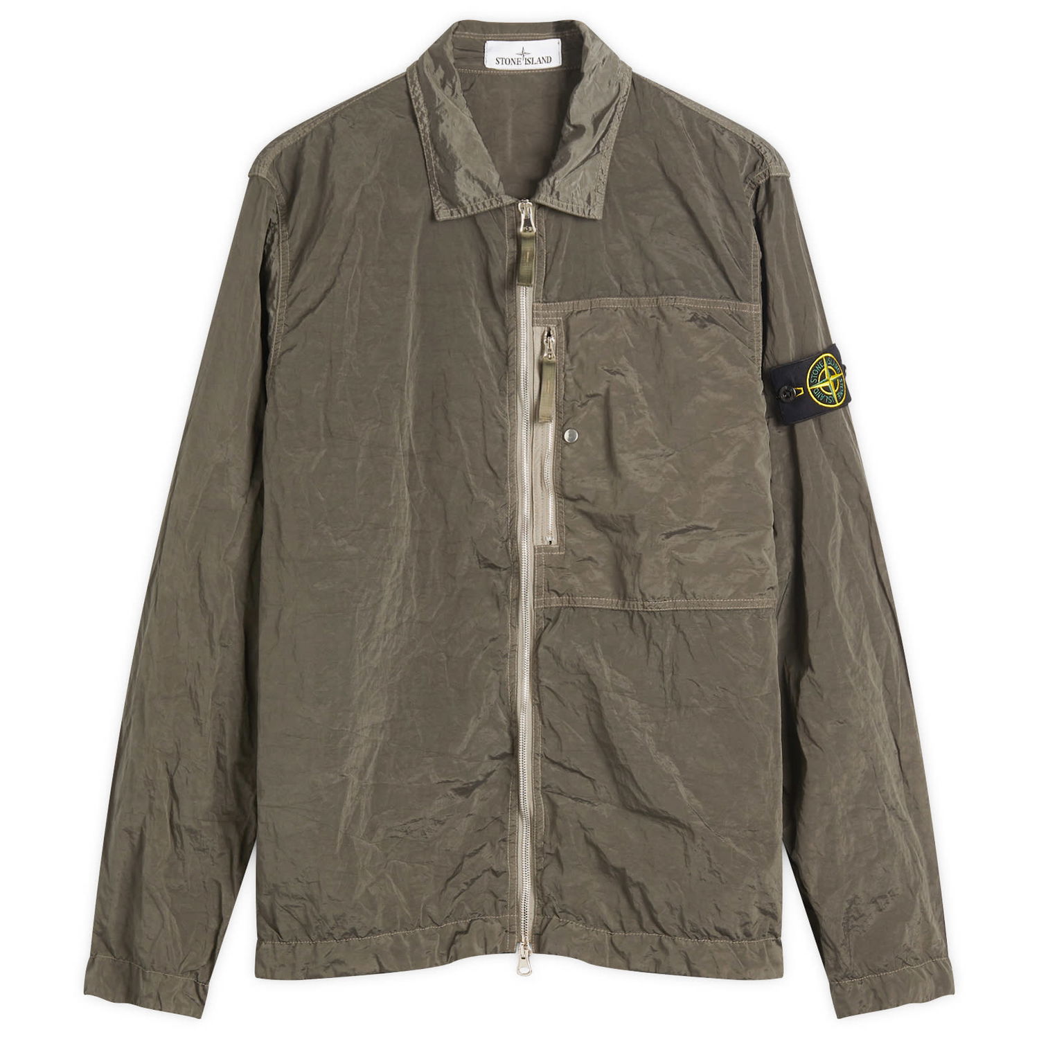 Srajce Stone Island Nylon Metal Shirt Jacket, Size Large Zelena | K1S151200005-V0054, 0