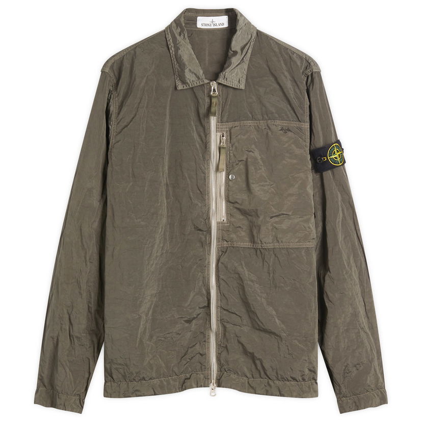 Srajce Stone Island Nylon Metal Shirt Jacket, Size Large Zelena | K1S151200005-V0054