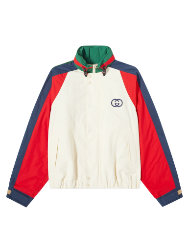 Jakna Gucci GG Logo GRG Jacket Ivory Bela | 747369-ZANYS-9791