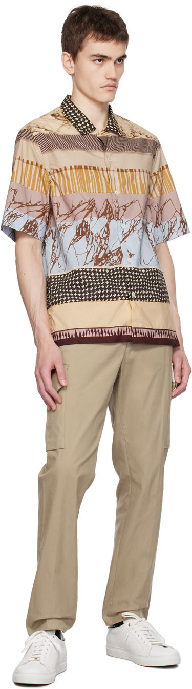 Srajce Paul Smith Paul Smith Assembled Stripe Pattern Shirt Večbarvna | M1R-905U-L02114, 3