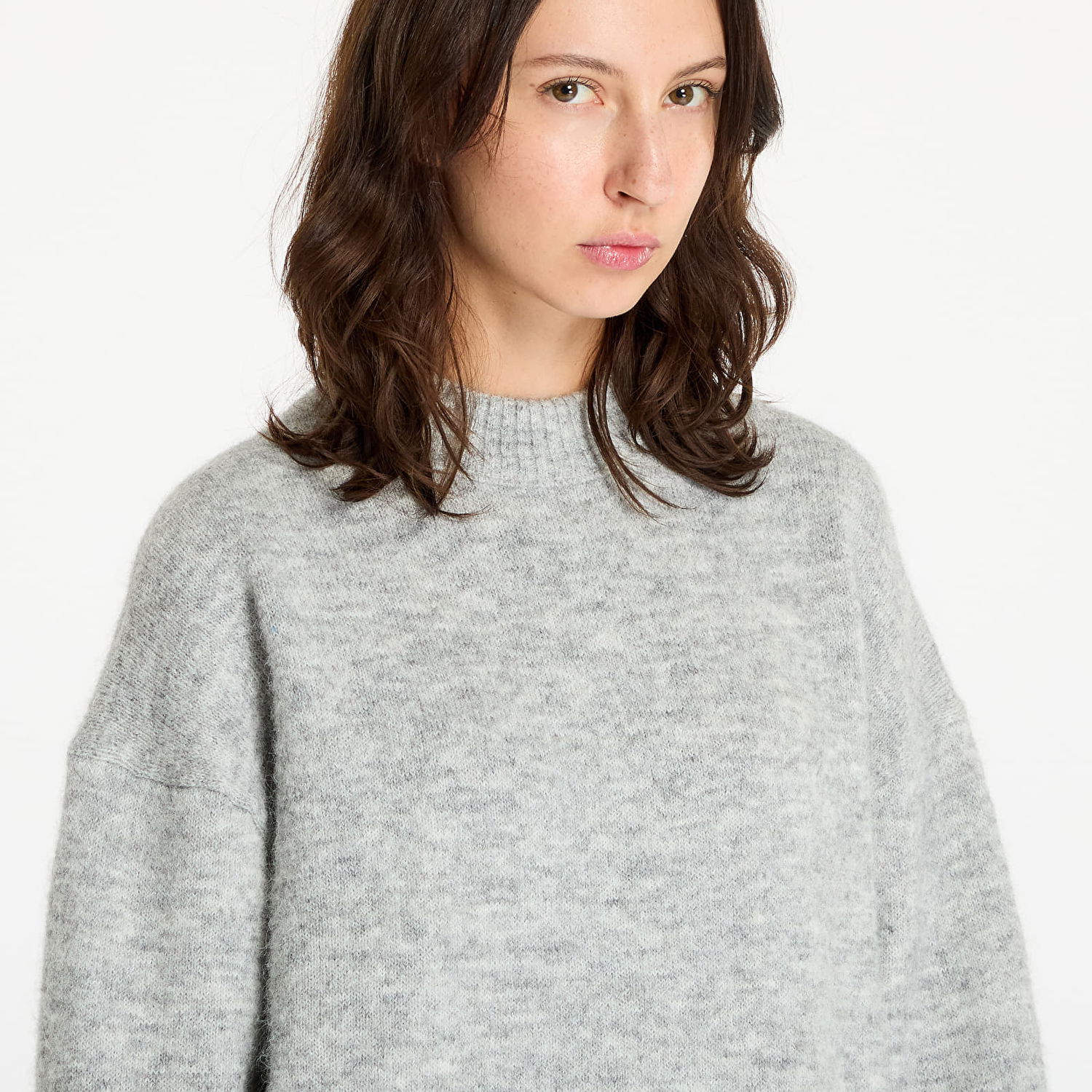 Pleteni pulover CALVIN KLEIN Textured Loose Sweater Gray Siva | J20J224636 P41, 1
