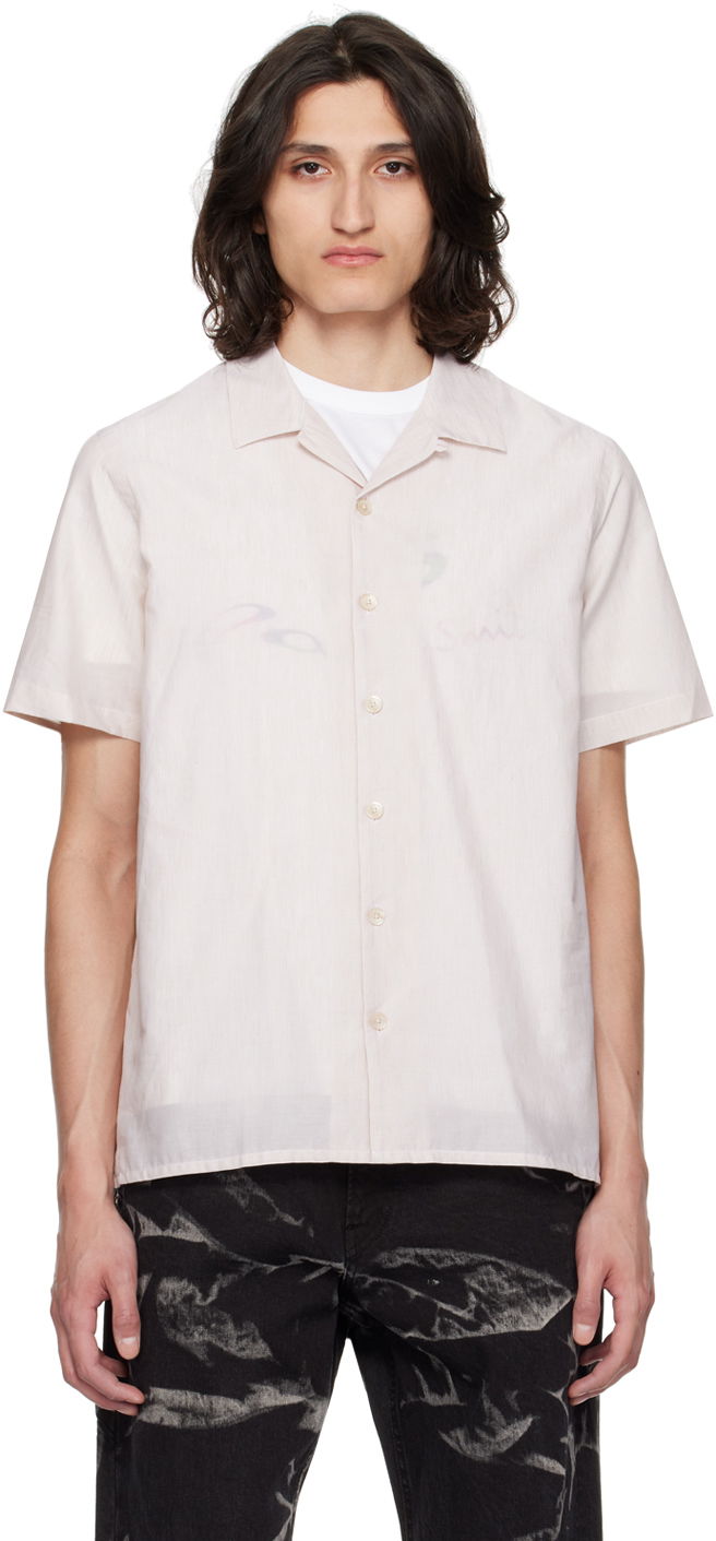 Srajce Paul Smith PS by Paul Smith Striped Casual Shirt Bež | M2R-114R-M21793-60, 0