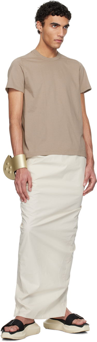 Majica Rick Owens Rick Owens Hollywood Level T-Shirt Rjava | RU01E5265 JA, 3