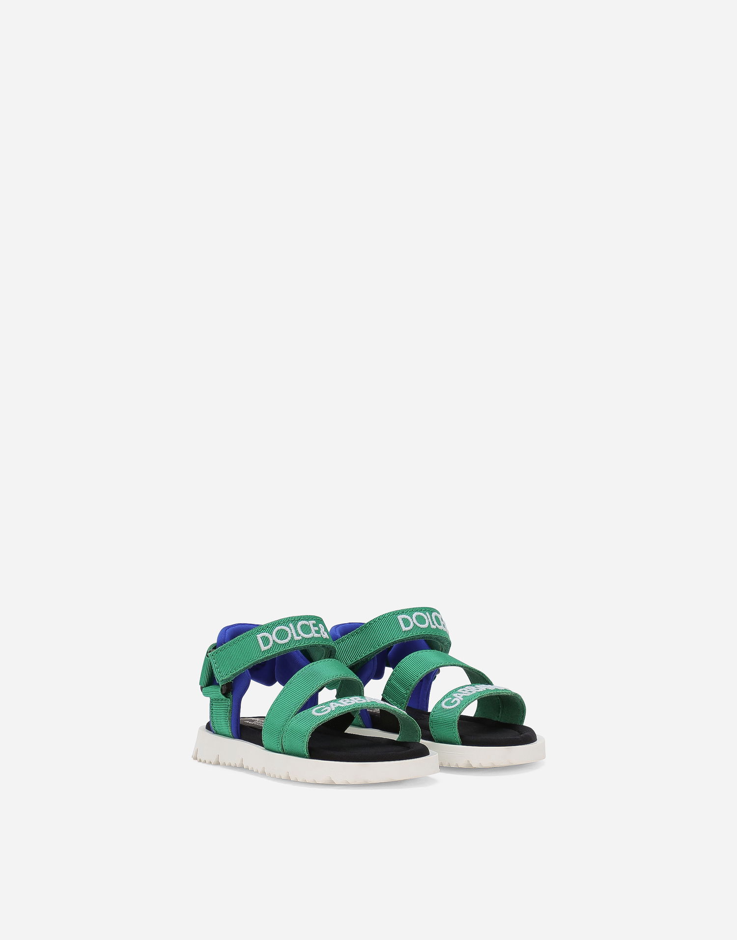 Superge in čevlji Dolce & Gabbana Dolce & Gabbana Gros-grain First Steps Sandals Večbarvna | DL0076AB0288I679, 1