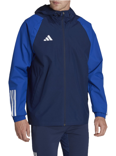 Vetrovka adidas Originals Tiro 23 Competition All-Weather Jacket Mornarica | hk7657
