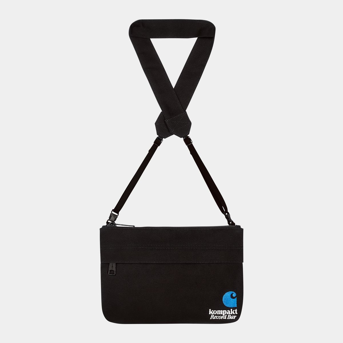 Torba za čez ramo Carhartt WIP Kompakt DJ Tool Bag Črna | A252054_1, 0