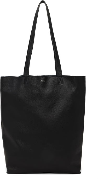 Tote bag A.P.C. A.P.C. Maiko Leather Tote Bag Črna | PXCBC-M61500, 0