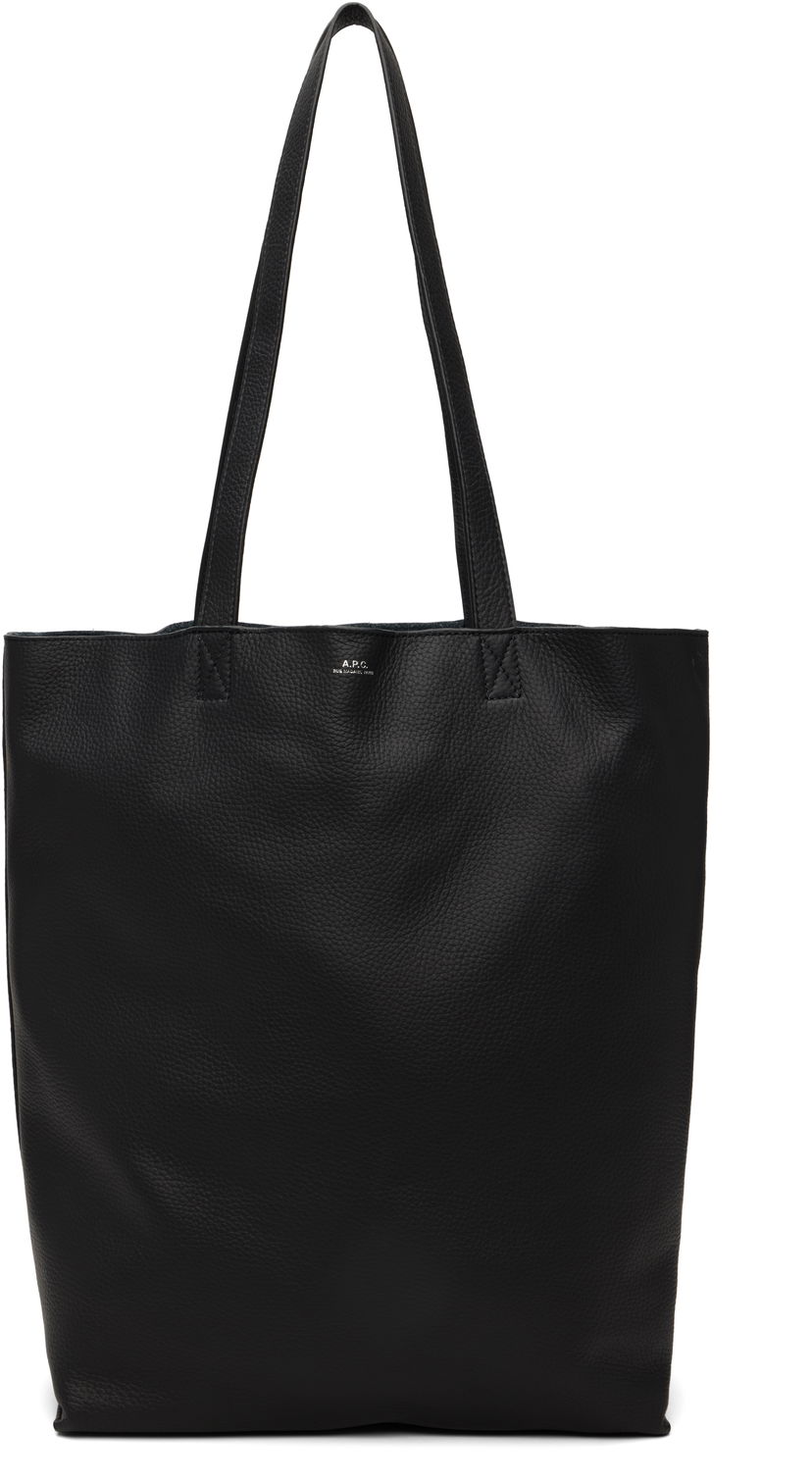 Tote bag A.P.C. A.P.C. Maiko Leather Tote Bag Črna | PXCBC-M61500