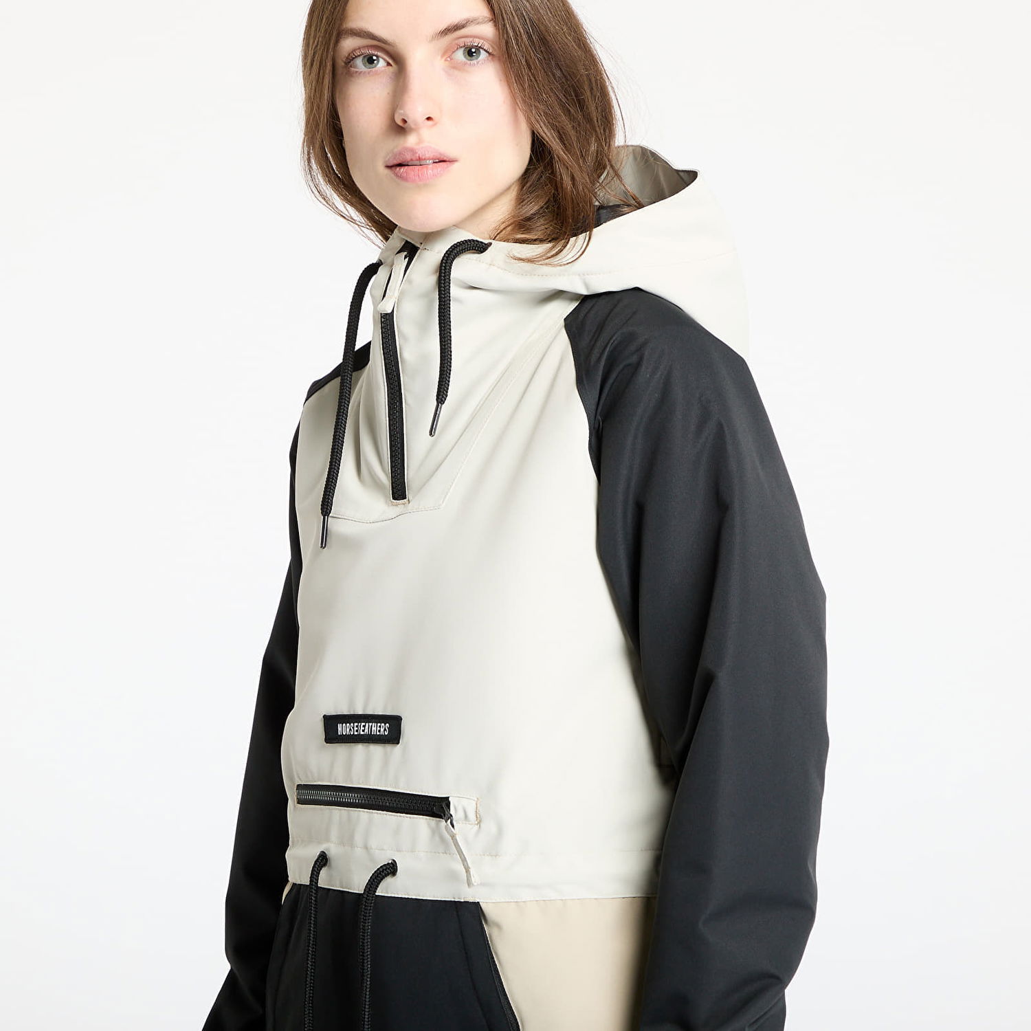 Parka Horsefeathers Horsefeathers Derin II Women's Anorak Jacket Črna | OW214M, 1