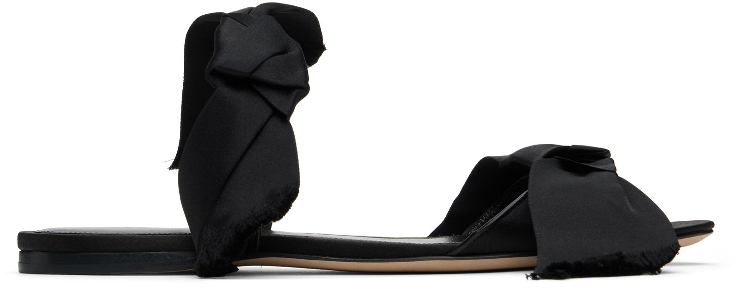 Modni dodatki The Row The Row Vika Knot Sandals Črna | F1571-W326, 0