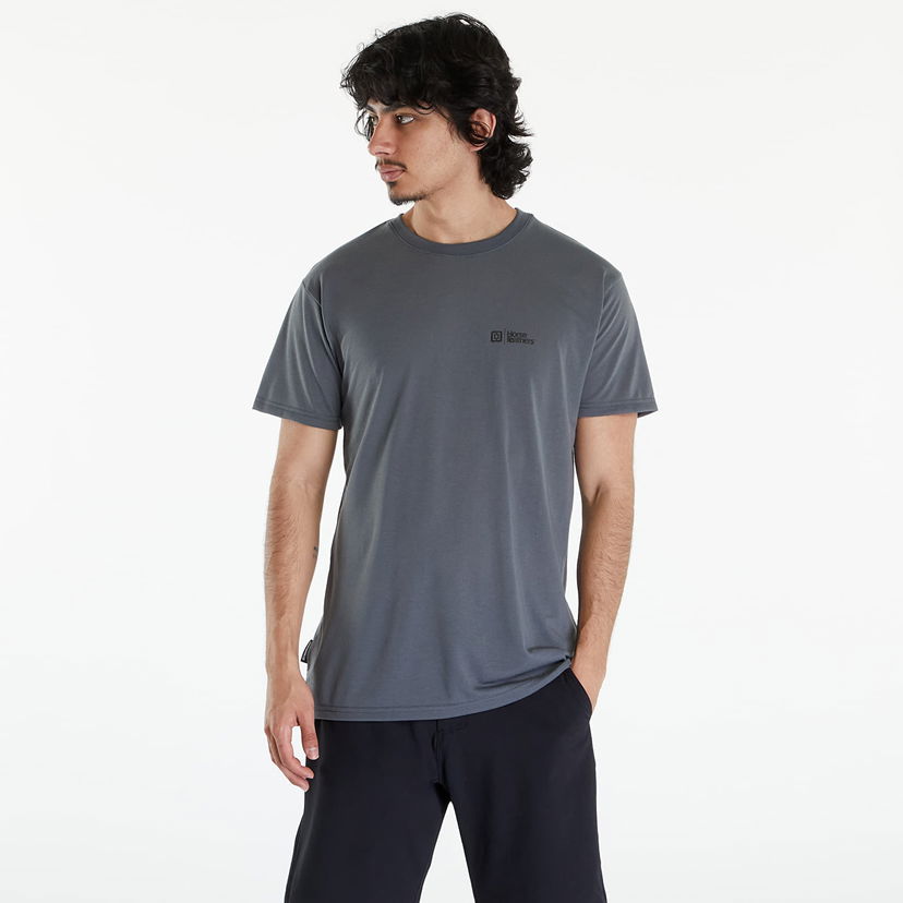 Majica Horsefeathers Rooter Tech T-Shirt Castlerock Siva | SM1247H