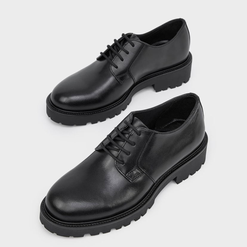 Superge in čevlji Vagabond Kenova Leather Derby Shoes Črna | 5241-601-20