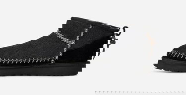 Superge in čevlji UGG Classic Ultra Mini Biarritz Boot Črna | 1171538-BLK, 2