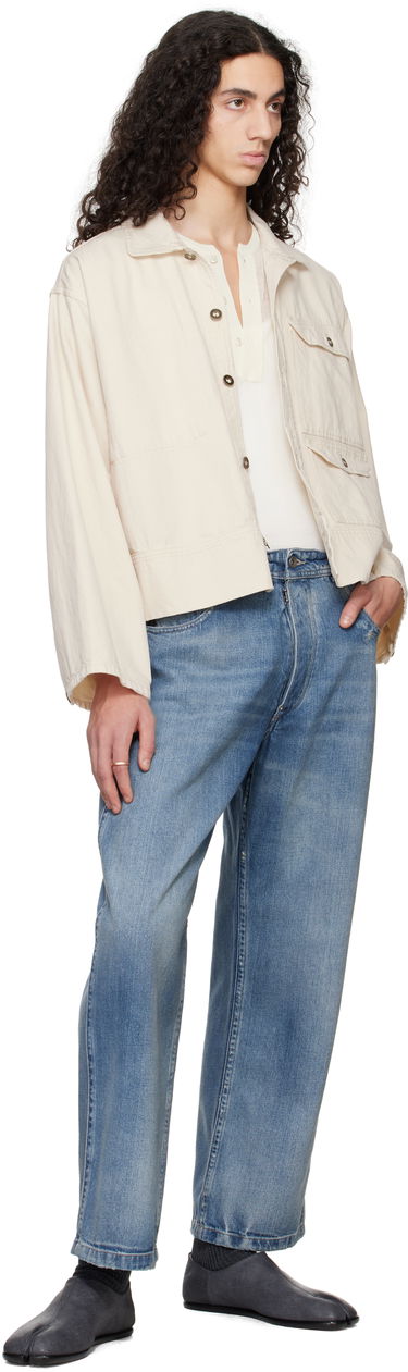 Kavbojke Maison Margiela Maison Margiela Distressed Jeans Modra | S50LA0240 S30383, 3