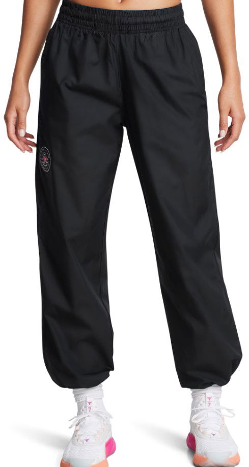 Trenirka Under Armour Project Rock Woven Pants Črna | 1386436-001