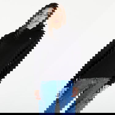 Pulover CALVIN KLEIN Embro Badge Regular Hoodie Črna | J20J223227 BEH, 0