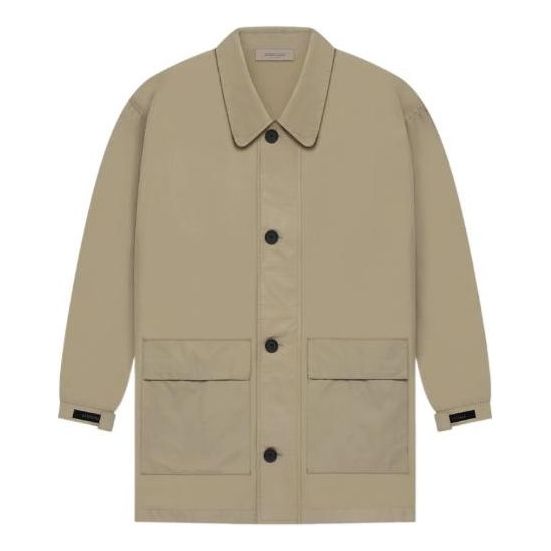 Jakna Fear of God Essentials SS22 Barn Jacket Bež | FOG-SS22-386