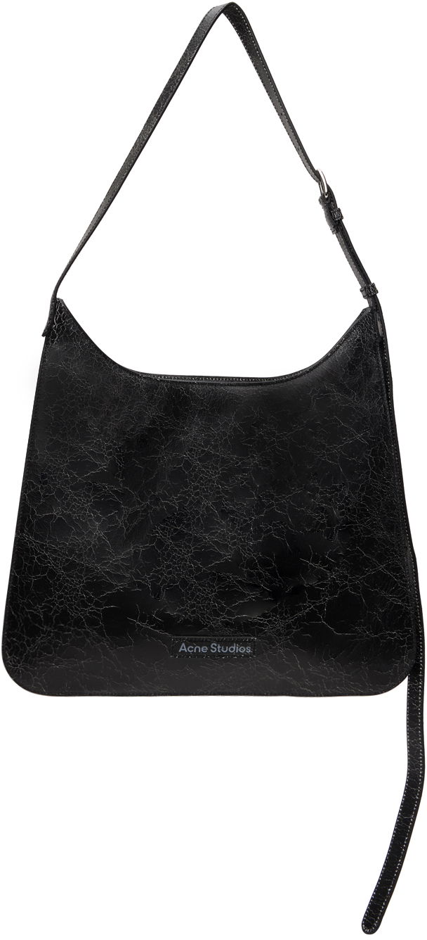 Torba za čez ramo Acne Studios Platt Shoulder Bag Črna | A10346-