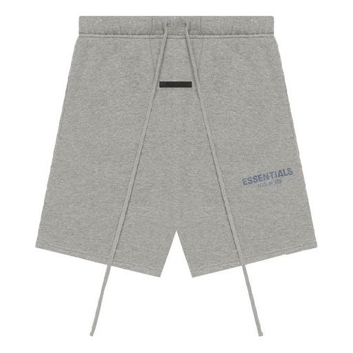 Kratke hlače Fear of God Essentials Sweatshorts Siva | FOG-SS21-619