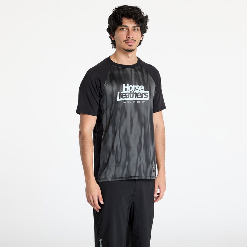 Majica Horsefeathers Horsefeathers Spike Bike Jersey Črna | TM067B