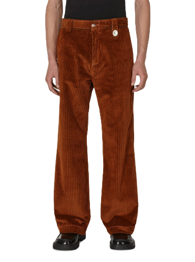 Hlače CORMIO Taner Trousers Rjava | CORTANERDENIM DARKBROWN