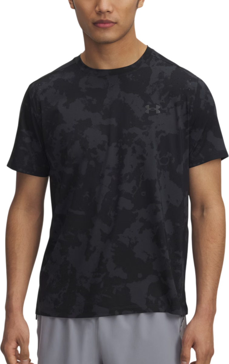 Majica Under Armour Under Armour UA Launch Elite Printed Short Sleeve T-Shirt Črna | 1389804-017