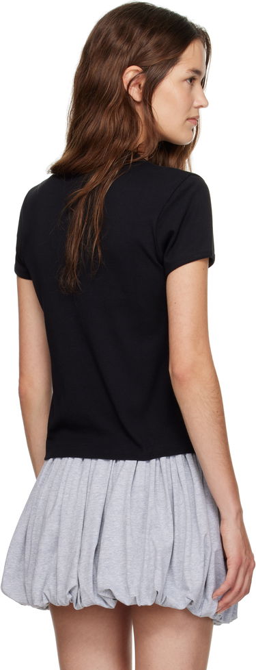 Majica Coperni Coperni Cut-Out Baby Tee Črna | COPJS158F5012, 2