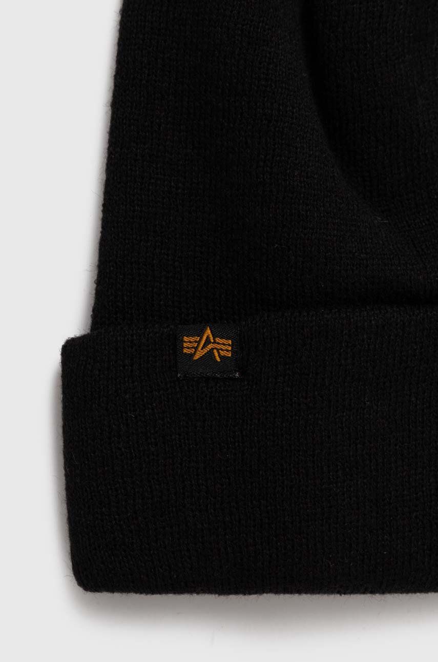 Beanie Alpha Industries Beanie Črna | 118943.03, 1