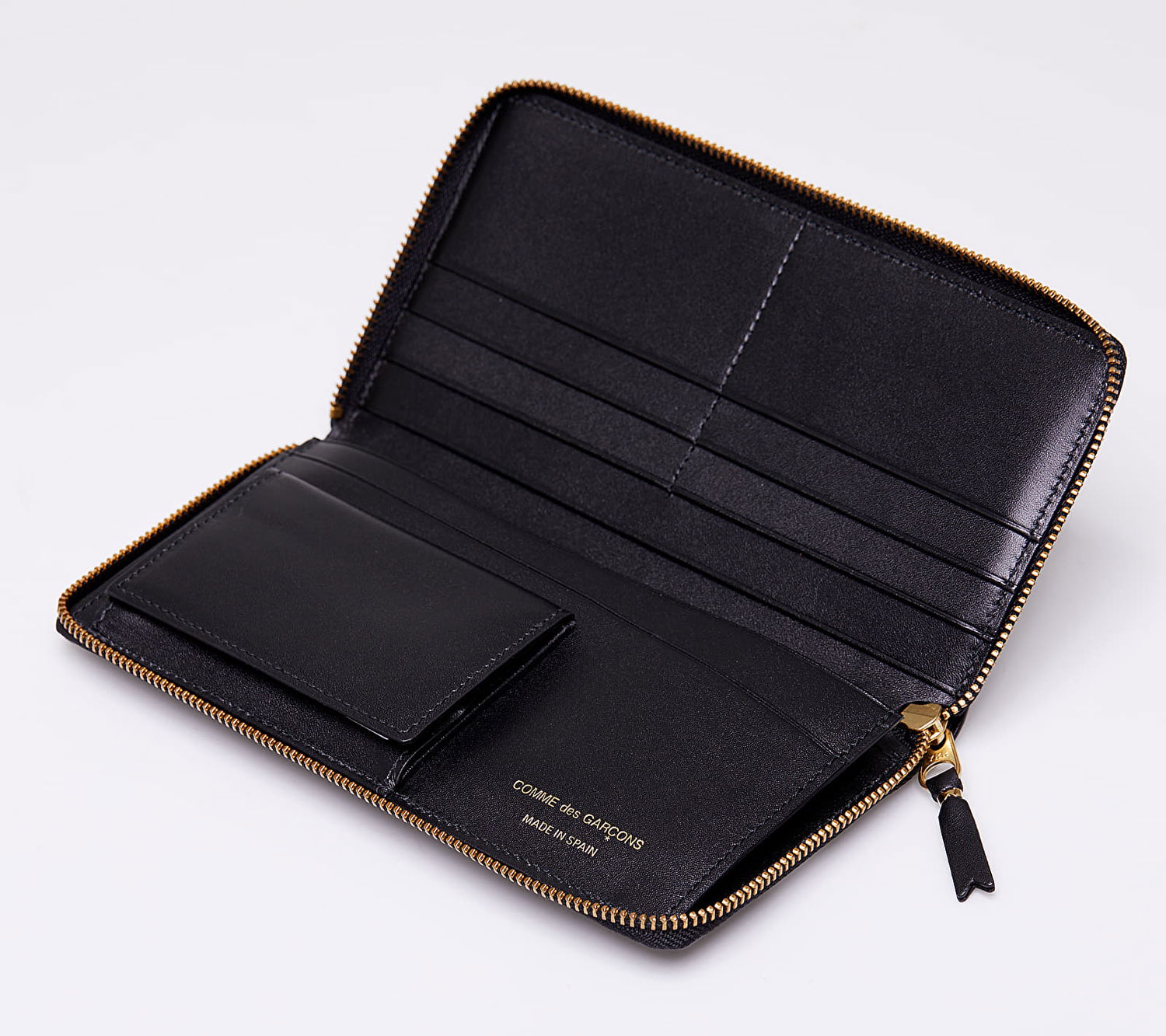 Denarnica Comme des Garçons Huge Logo Wallet Black Črna | SA0110HL black, 1