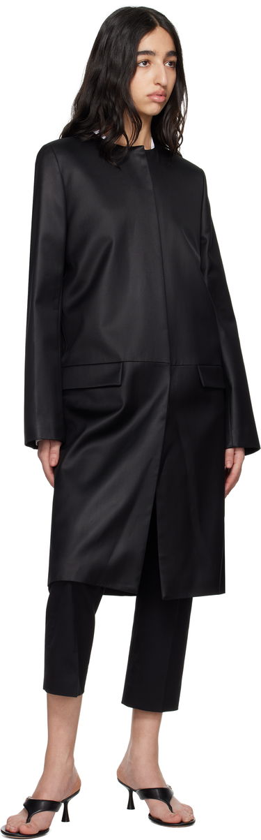 Plašči TOTEME TOTEME Chintz Coat Črna | 252-WRO0208-FB0390, 3