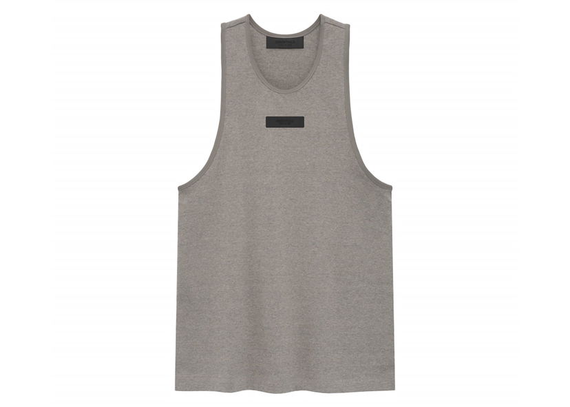 Majica brez rokavov Fear of God Core Collection Tanktop Heather Grey Siva | 125SU242041F