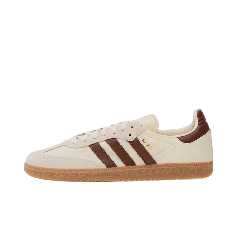 Superge in čevlji adidas Originals Samba OG Cream White Preloved Brown Bež | ID1447