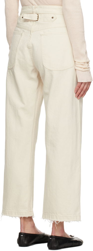 Kavbojke Maison Margiela Maison Margiela Frayed Jeans Bela | S50LA0240 M30026, 2