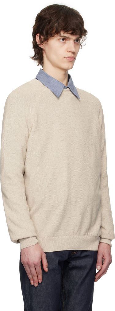 Pleteni pulover A.P.C. A.P.C. Florian Knit Sweater Bež | VIAJC-H23406, 1