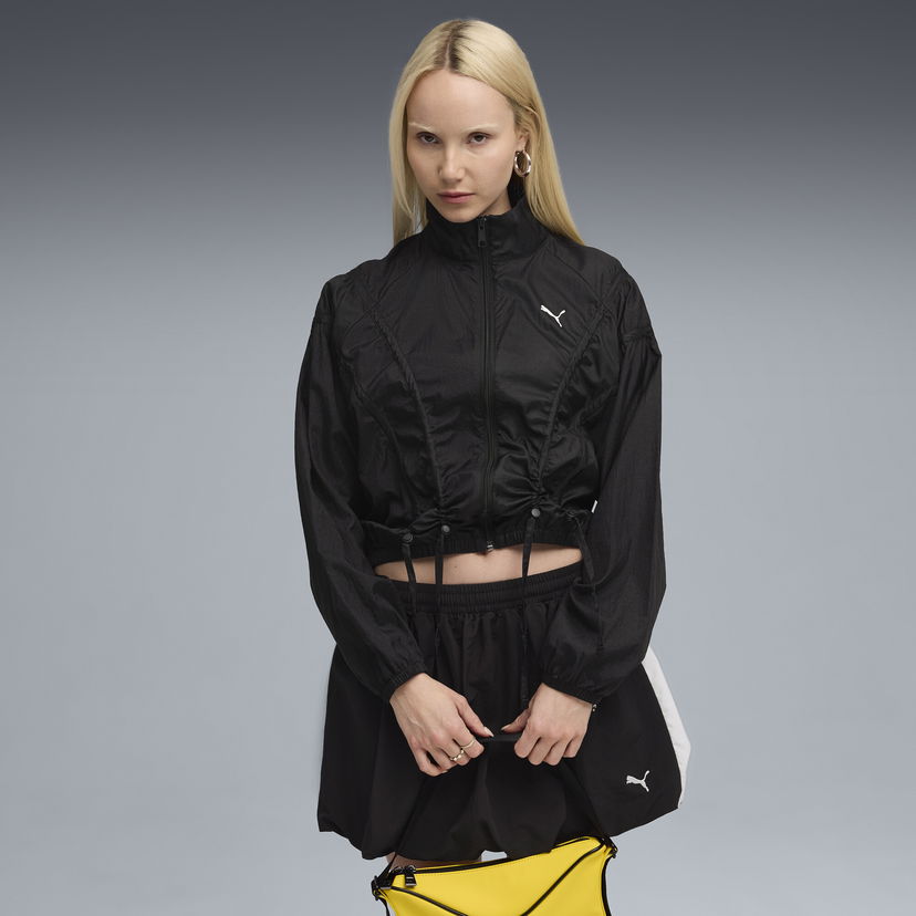 Vetrovka Puma DARE TO Women's Woven Jacket Črna | 632148_01