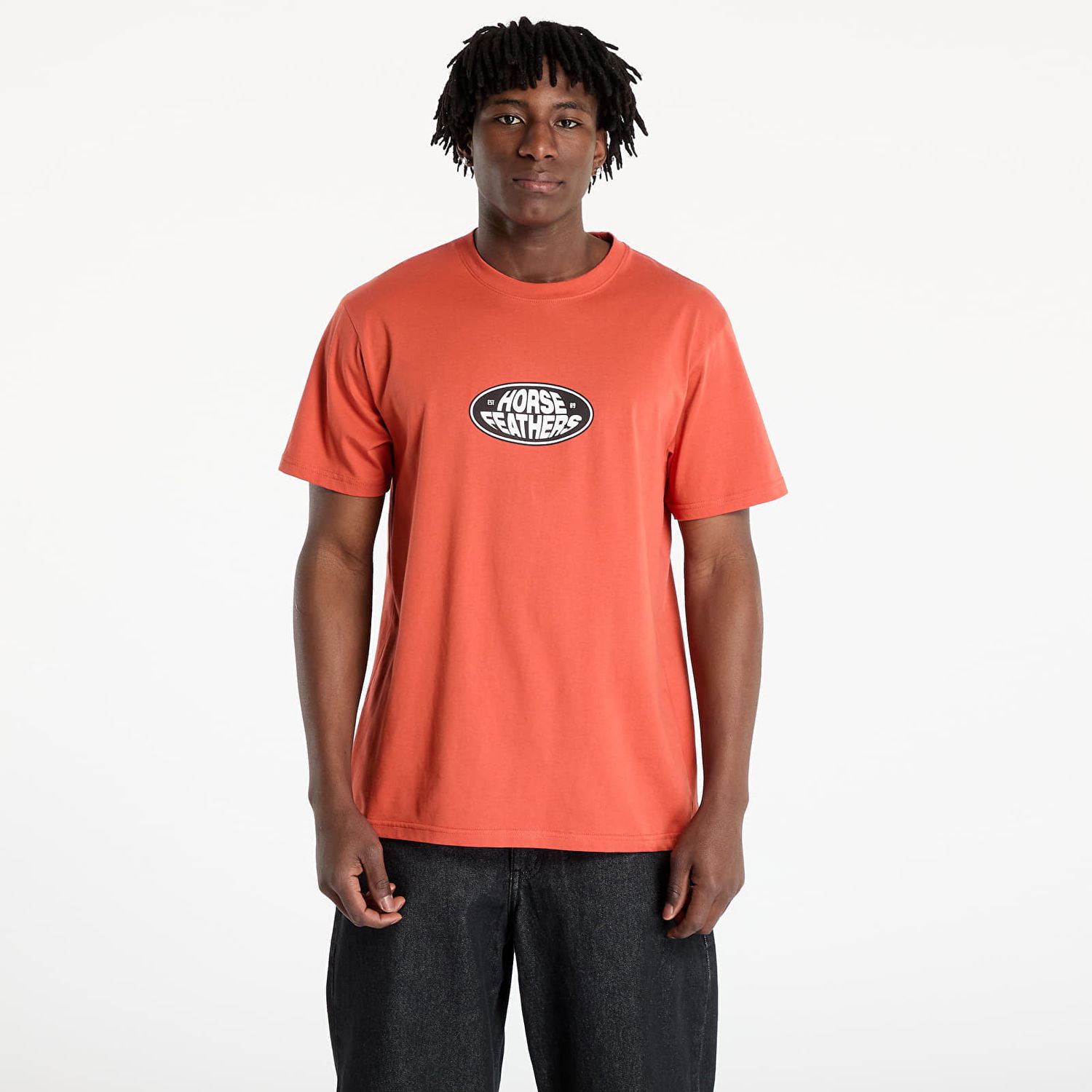 Majica Horsefeathers Horsefeathers Dynamo T-Shirt Oranžna | SM1381C, 0