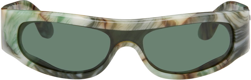 Sončna očala RETROSUPERFUTURE RETROSUPERFUTURE Pharaoh Sunglasses Zelena | 8E9