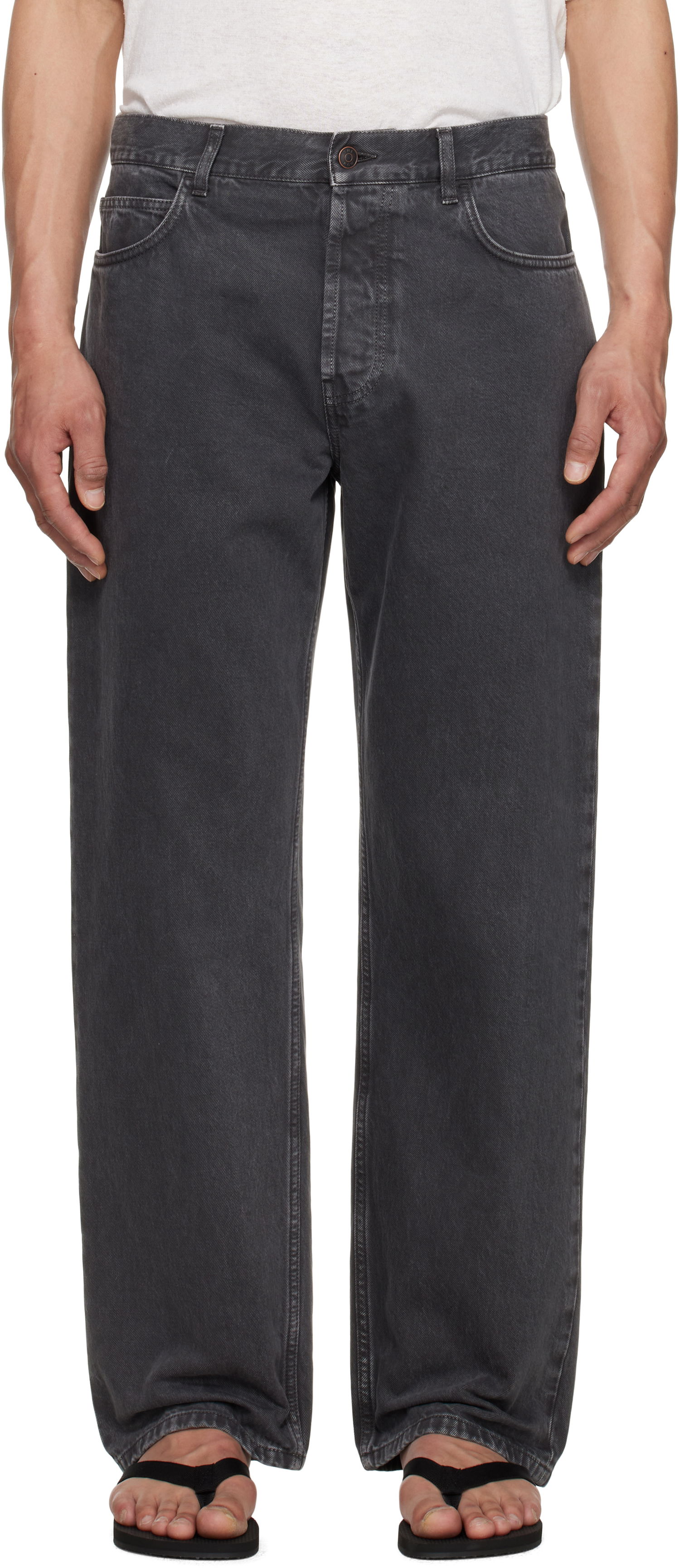 Kavbojke The Row The Row Ross Jeans Siva | 554-W3810, 0