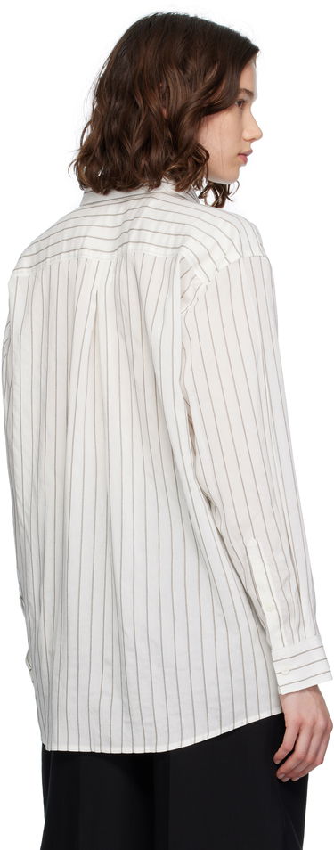 Srajce TOTEME TOTEME Striped Button-Down Shirt Bela | 253-WRT0480-FB0439, 2