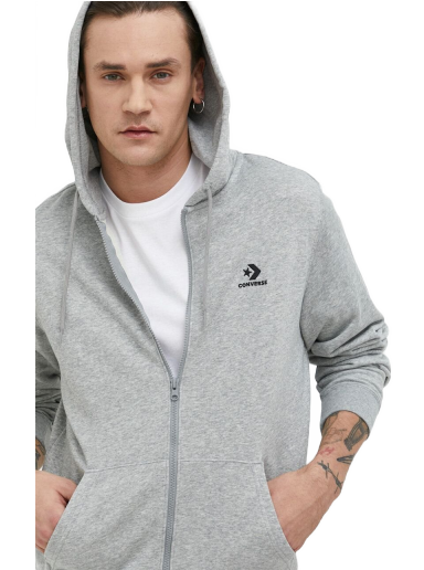 Pulover Converse Full-Zip Hoodie Siva | 10023871.A02