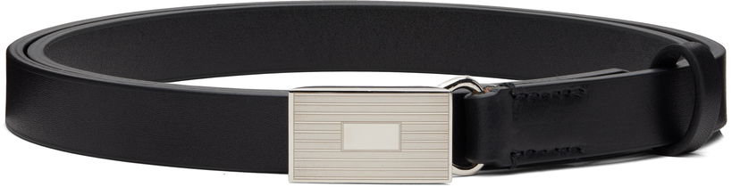 Pasovi AURALEE AURALEE Slide-Buckle Belt Črna | A00B04RP