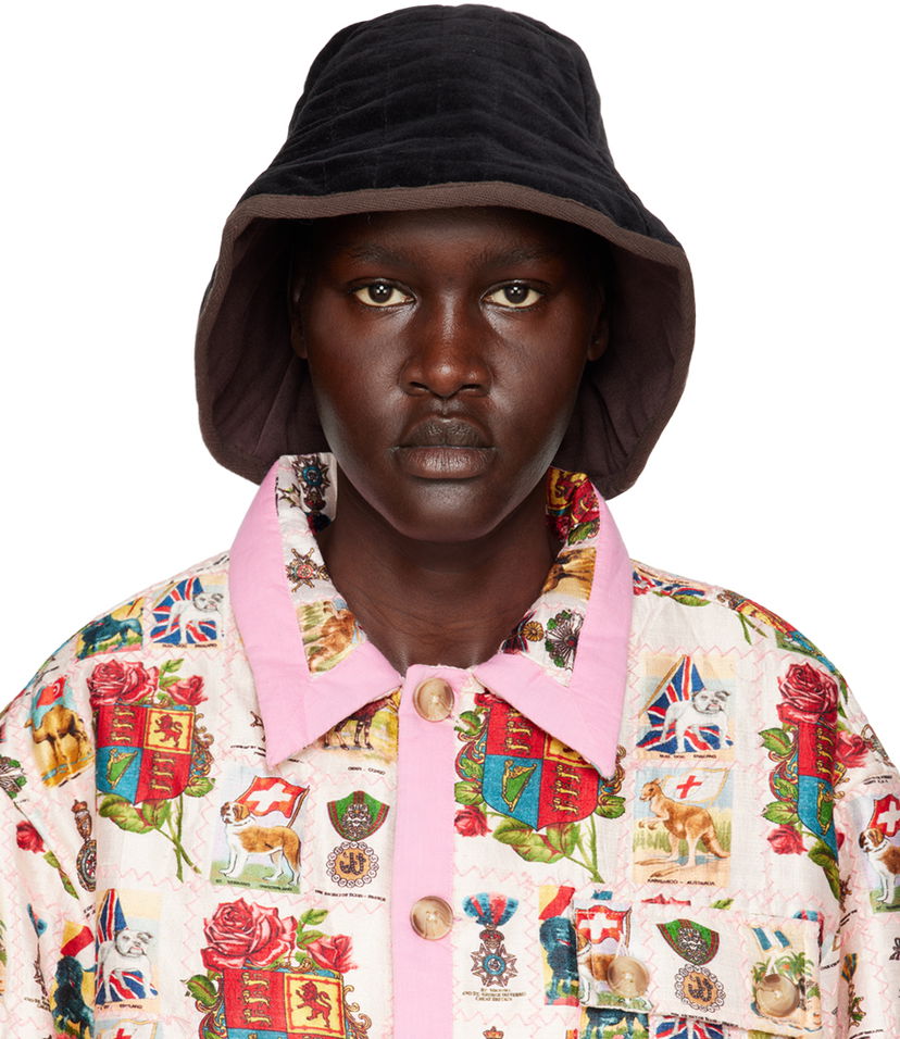 Klobuk Bode Reversible Bucket Hat Črna | MRF22AC017