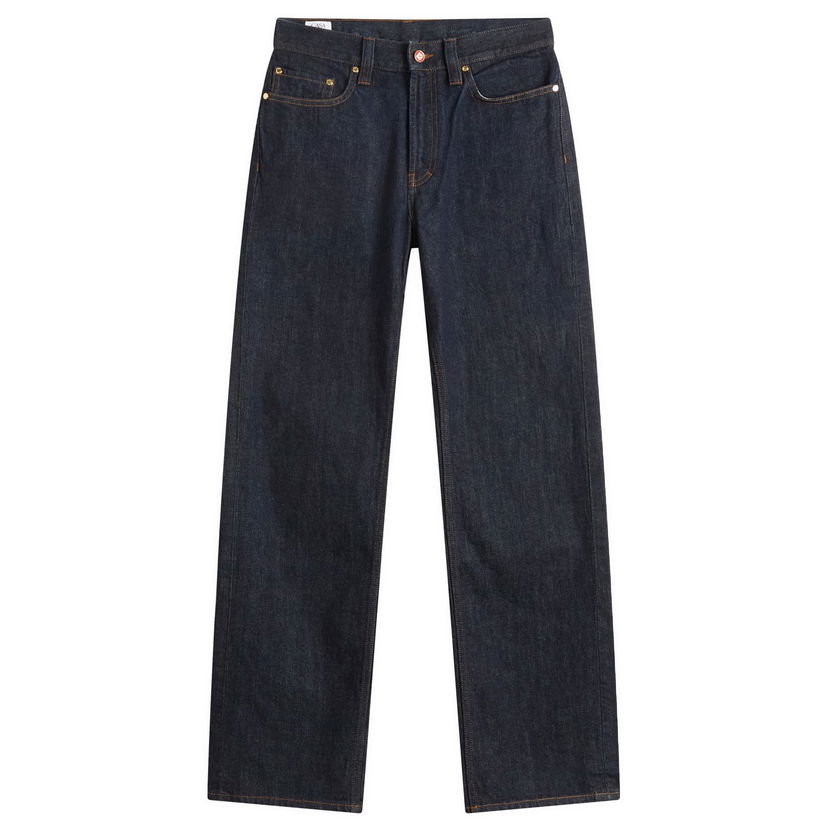 Kavbojke Casablanca Casablanca Selvedge Embroidered Laurel Jeans 30" Modra | MPF25-TR-330-01