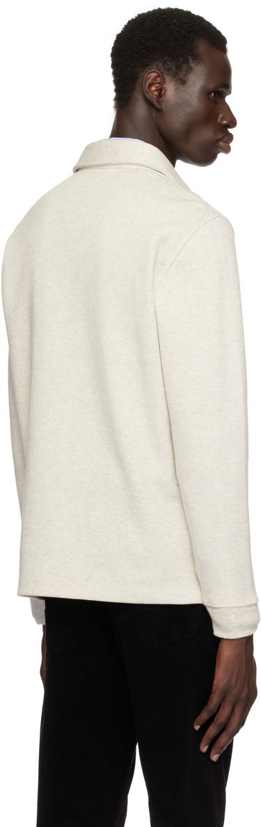 Pleteni pulover Tom Ford TOM FORD Cotton Blend Rugby Polo Bež | JPL017-JMC049S25, 2