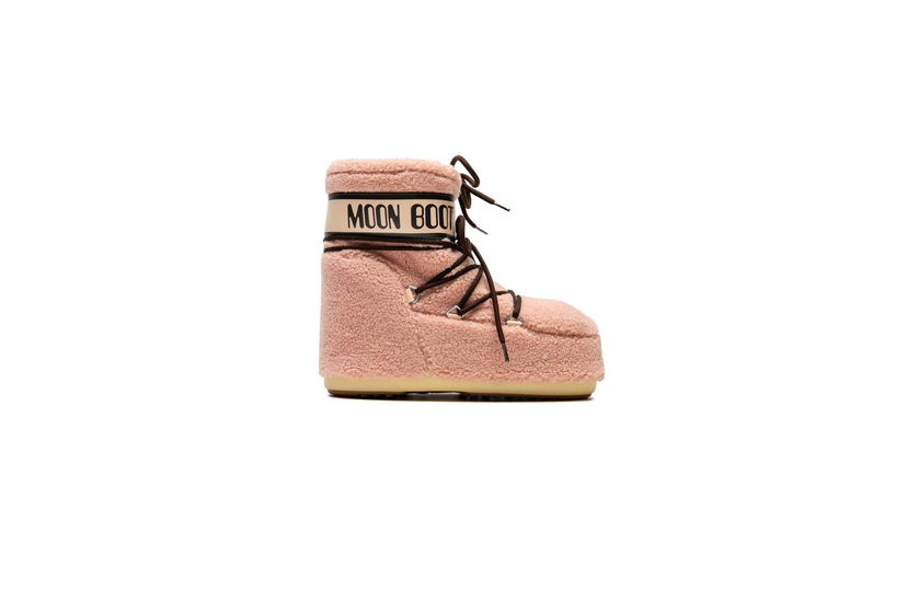 Superge in čevlji Moon Boot Moon Boot Icon Low Fleece Boots Roza | 80D1409700-J001